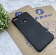 Чохол силіконовий для Huawei Y7 Prime (2018) чорний (4684) - фото 2 Чохол силіконовий для Huawei Y7 Prime (2018) чорний (4684) - фото 2 - Чохли для УФ друку