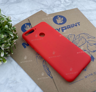 Чохол силіконовий для Huawei Y6 Prime (2018) with fingerprint червоний (4671) - фото 2 Чохол силіконовий для Huawei Y6 Prime (2018) with fingerprint червоний (4671) - фото 2 - Чохли для УФ друку