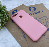 Чохол силіконовий для Huawei Y6 Prime (2018) with fingerprint рожевий (4670) - фото 2 Чохол силіконовий для Huawei Y6 Prime (2018) with fingerprint рожевий (4670) - фото 2 - Чохли для УФ друку