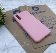Silicone cover for Huawei P20 pink (4612) - фото 2 Silicone cover for Huawei P20 pink (4612) - фото 2 - Covers for UV printing