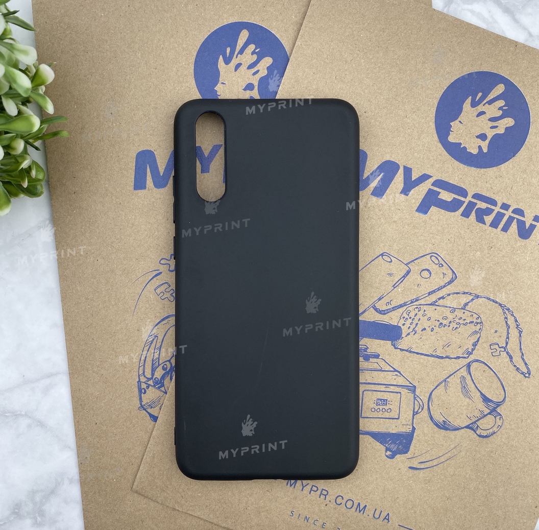 Чохол силіконовий для Huawei P20 чорний (4611) - фото 1 Чохол силіконовий для Huawei P20 чорний (4611) - фото 1 - Чохли для УФ друку