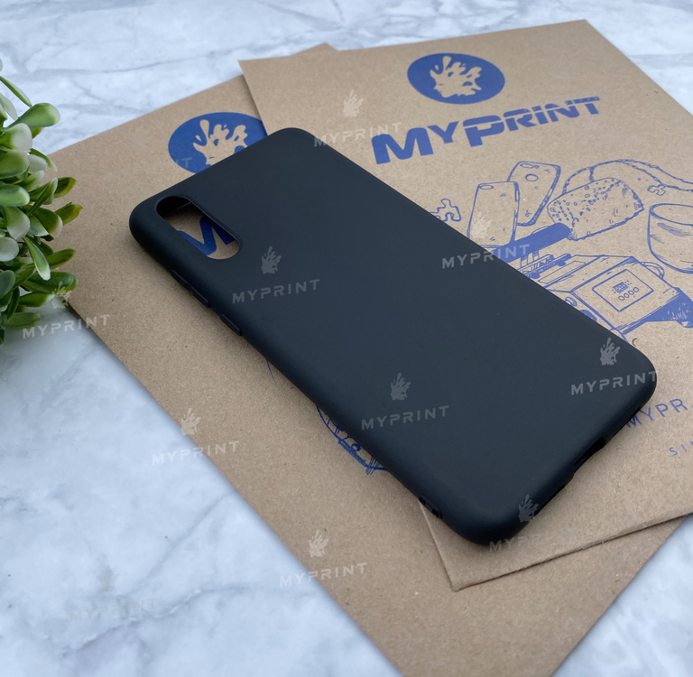 Чехол силиконовый для Huawei P20 черный (4611) 