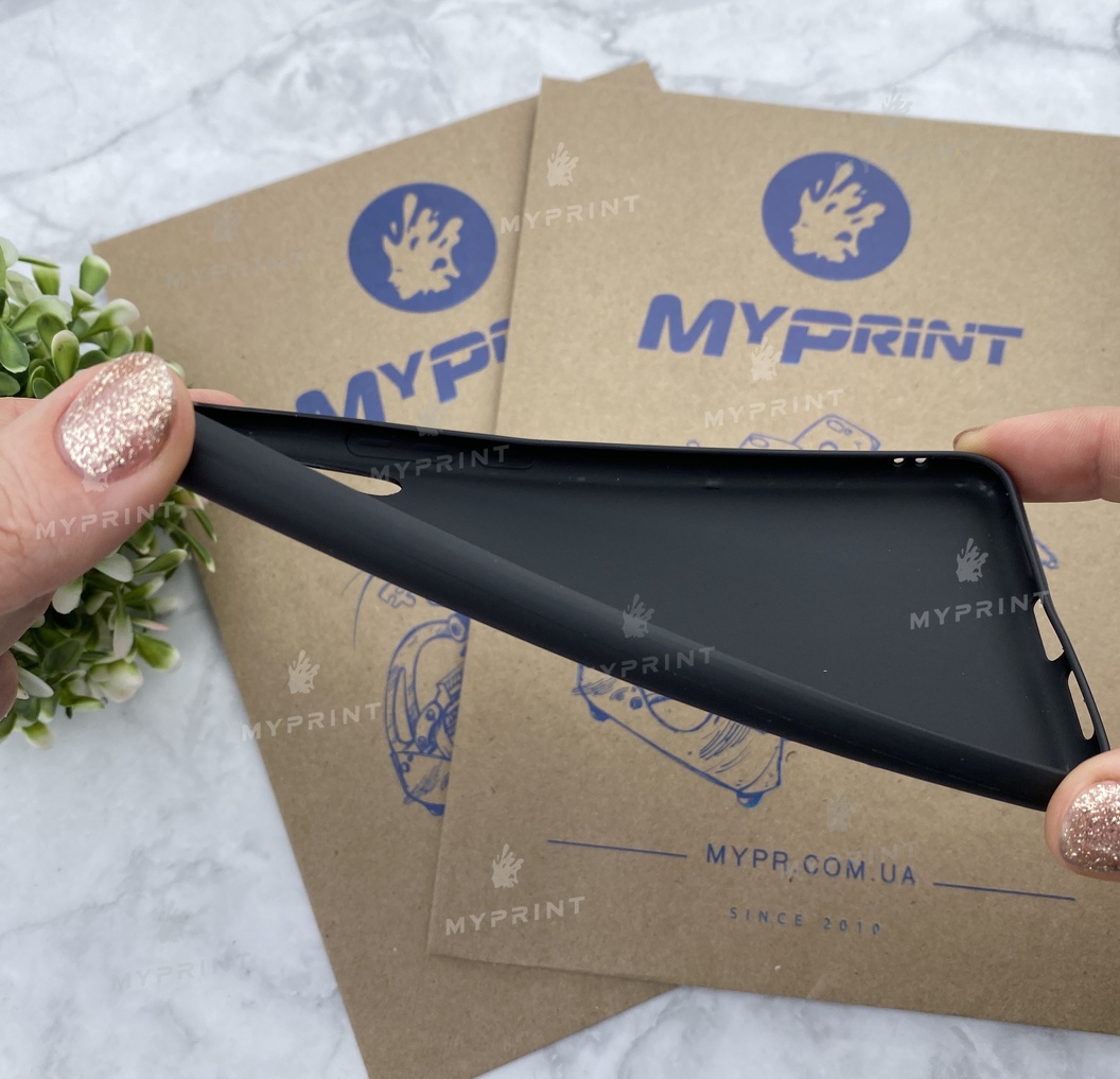 Чохол силіконовий для Huawei P20 чорний (4611) - фото 3 Чохол силіконовий для Huawei P20 чорний (4611) - фото 3 - Чохли для УФ друку