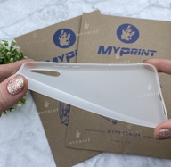 Чохол силіконовий для Huawei P20 білий (4610) - фото 3 Чохол силіконовий для Huawei P20 білий (4610) - фото 3 - Чохли для УФ друку