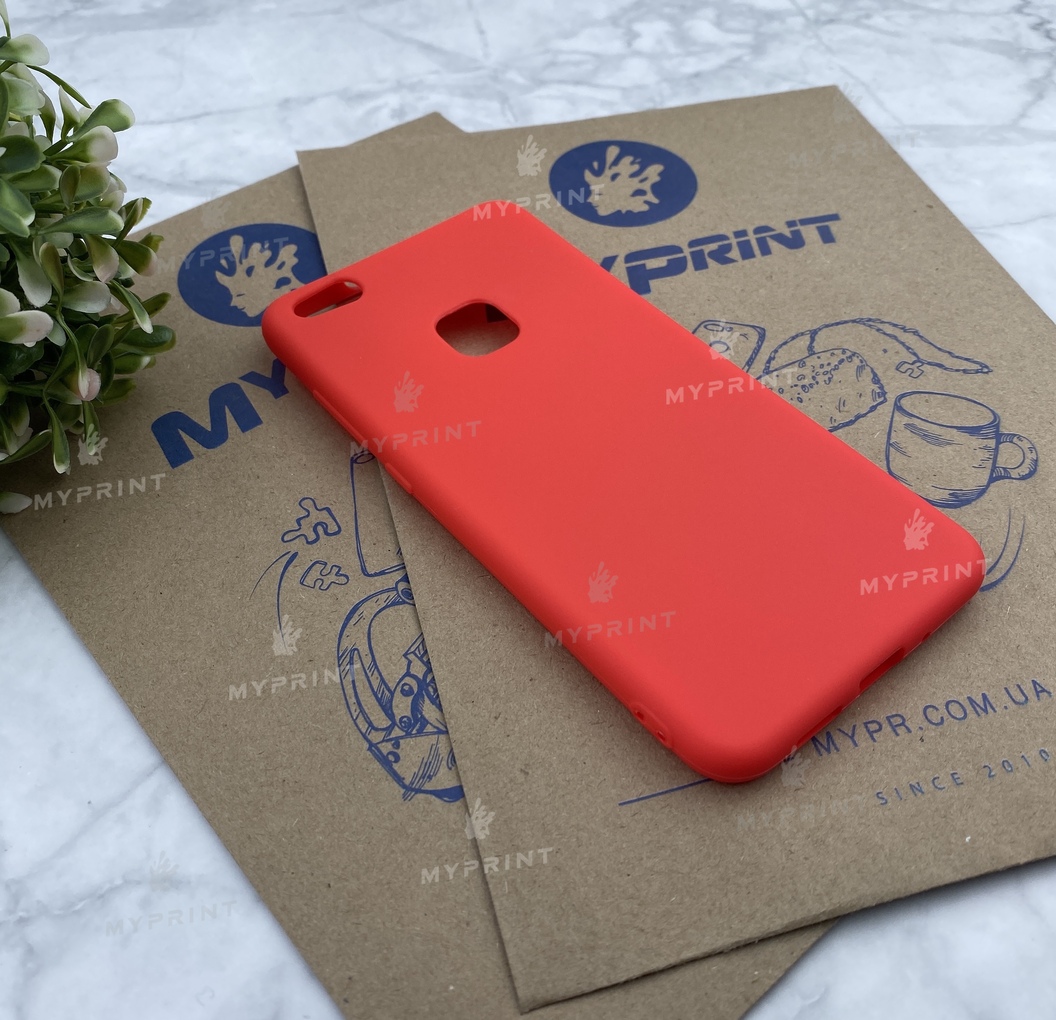 Чохол силіконовий для Huawei P10 Lite червоний (4593) - фото 2 Чохол силіконовий для Huawei P10 Lite червоний (4593) - фото 2 - Чохли для УФ друку