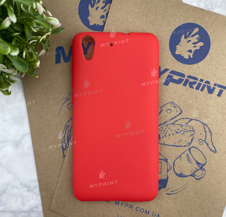 Чохол силіконовий для Huawei Y6 II червоний (4665)  Чохол силіконовий для Huawei Y6 II червоний (4665)