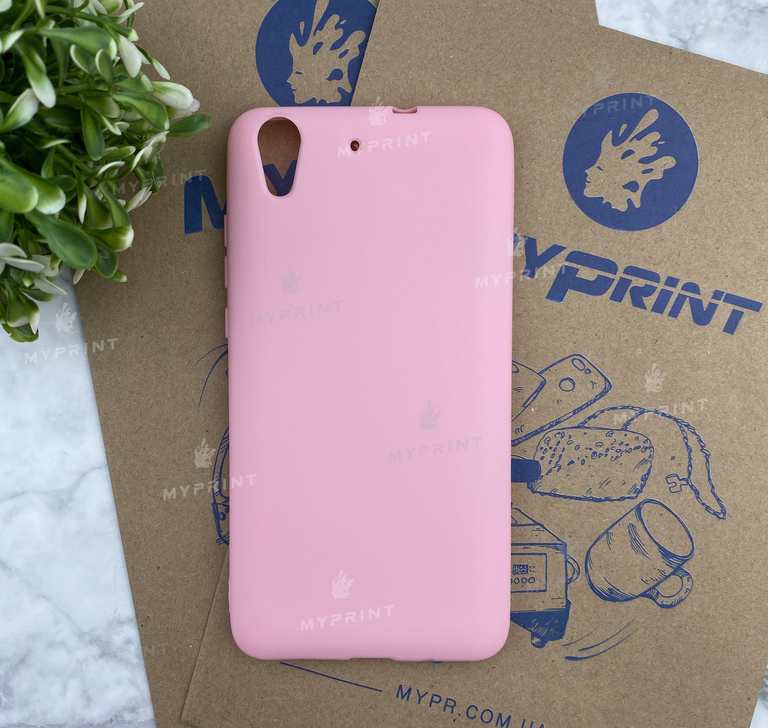 Silicone cover for Huawei Y6 II pink (4664) 