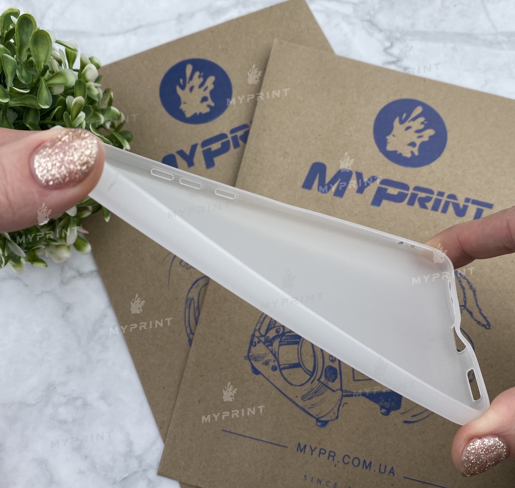 Чохол силіконовий для Huawei Y6 II білий (4662) - фото 3 - Чохли для УФ друку