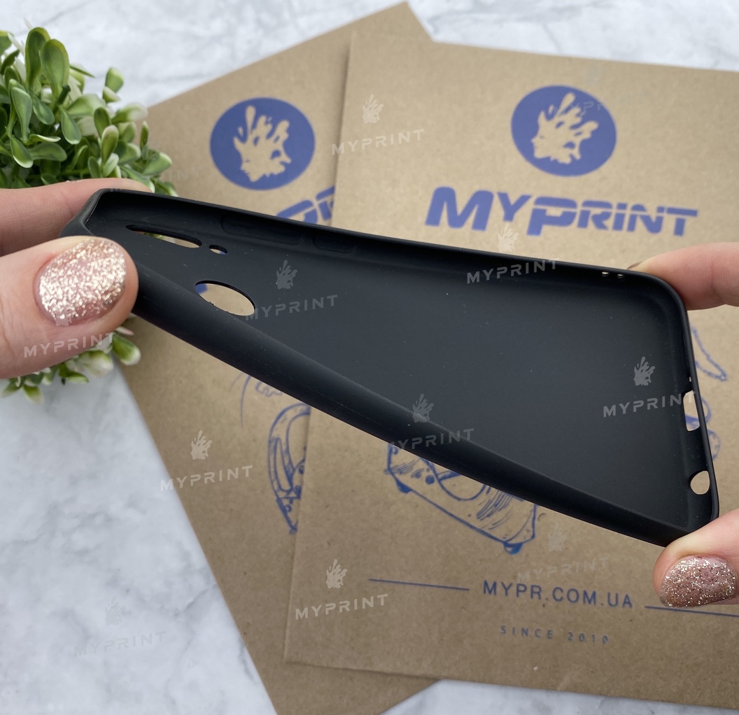 Чохол силіконовий для Huawei P20 Lite чорний (4599) - фото 3 Чохол силіконовий для Huawei P20 Lite чорний (4599) - фото 3 - Чохли для УФ друку