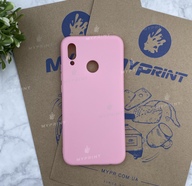 Чохол силіконовий для Huawei P20 Lite рожевий (4600) - фото 1 Чохол силіконовий для Huawei P20 Lite рожевий (4600) - фото 1 - Чохли для УФ друку