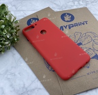 Чохол силіконовий для Huawei Y7 Prime (2018) червоний (4686) - фото 2 Чохол силіконовий для Huawei Y7 Prime (2018) червоний (4686) - фото 2 - Чохли для УФ друку