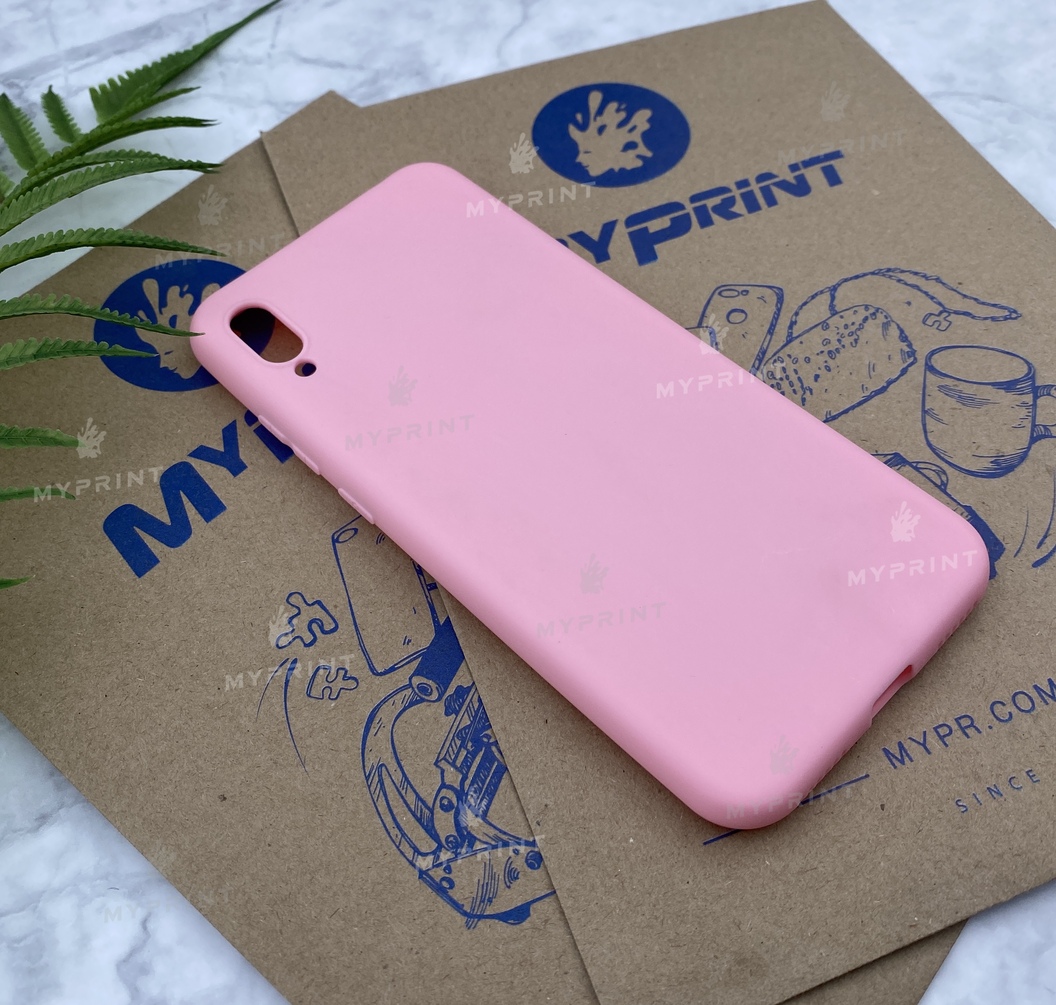 Чохол силіконовий для Huawei Y6 (2019) / Honor Play 8a рожевий (5711) - фото 2 - Чохли для УФ друку