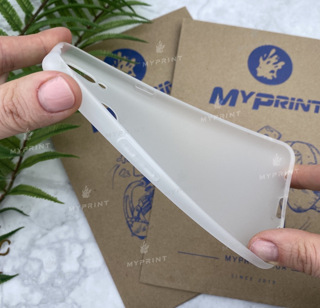 Чохол силіконовий для Samsung A10s білий (5742) - фото 3 - Чохли для УФ друку