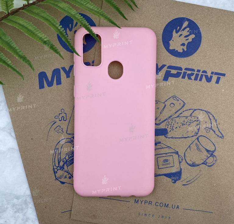 Чохол силіконовий для Samsung M30s / M21 рожевий (5749) 