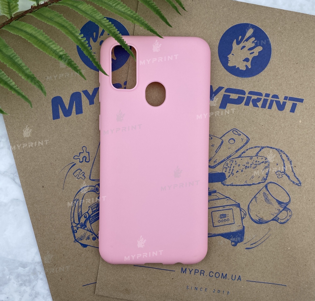 Чохол силіконовий для Samsung M30s / M21 рожевий (5749) - фото 1 Чохол силіконовий для Samsung M30s / M21 рожевий (5749) - фото 1 - Чохли для УФ друку