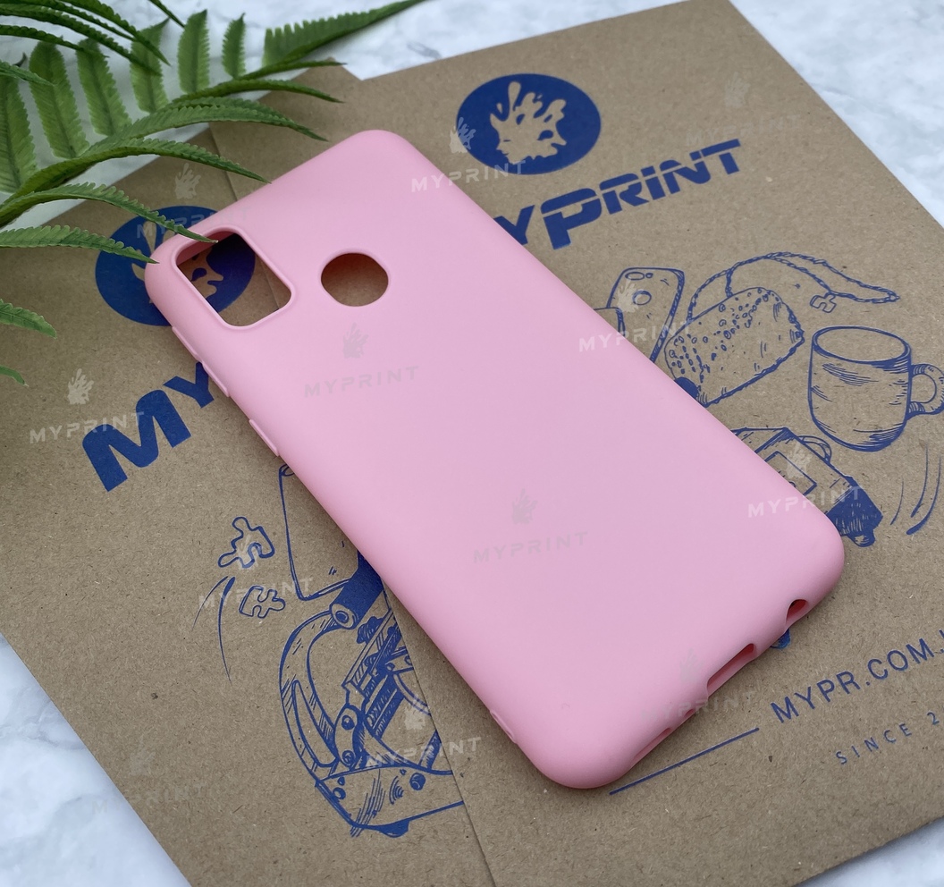 Чохол силіконовий для Samsung M30s / M21 рожевий (5749) - фото 2 Чохол силіконовий для Samsung M30s / M21 рожевий (5749) - фото 2 - Чохли для УФ друку