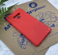 Чохол силіконовий для Samsung Note 9 червоний (5760) - фото 2 Чохол силіконовий для Samsung Note 9 червоний (5760) - фото 2 - Чохли для УФ друку