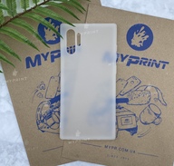 Чохол силіконовий для Samsung Note 10 Plus білий (5755) - фото 1 - Чохли для УФ друку