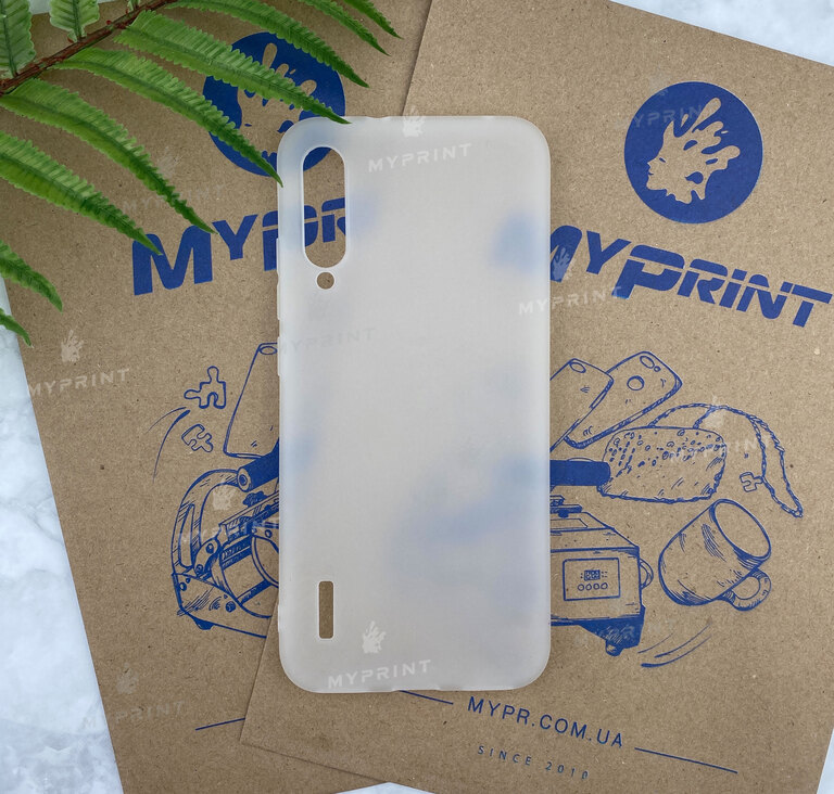 Чохол силіконовий для Xiaomi MI A3 / MI CC9e білий (5767) 