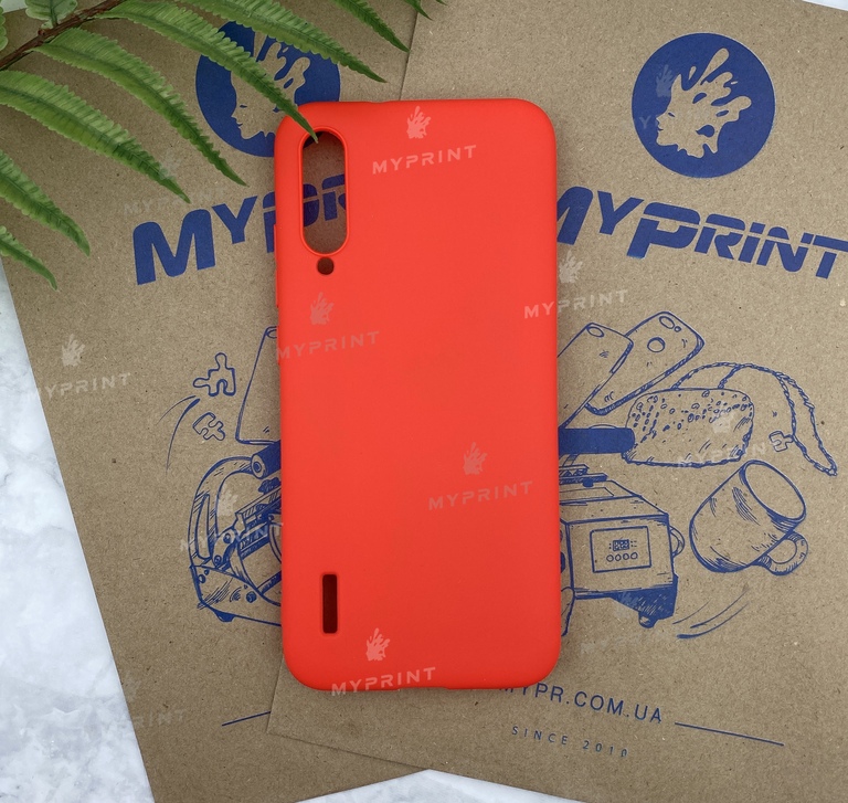 Чохол силіконовий для Xiaomi MI A3 / MI CC9e червоний (5768) 