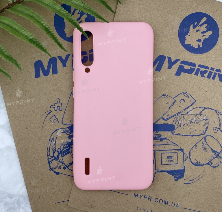 Silicone cover for Xiaomi MI A3 / MI CC9e pink (5769) 
