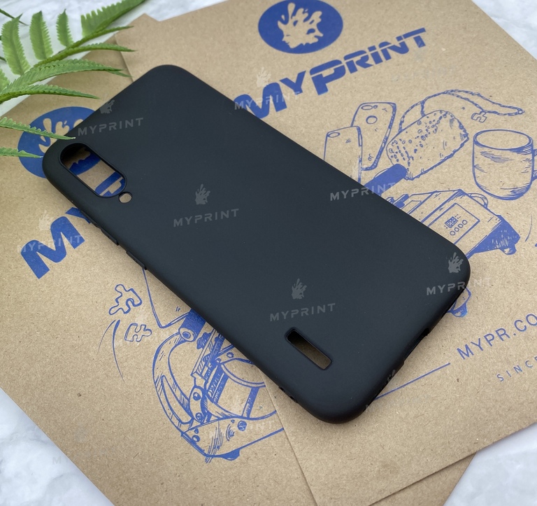 Чохол силіконовий для Xiaomi MI A3 / MI CC9e чорний (5770)  Чохол силіконовий для Xiaomi MI A3 / MI CC9e чорний (5770)