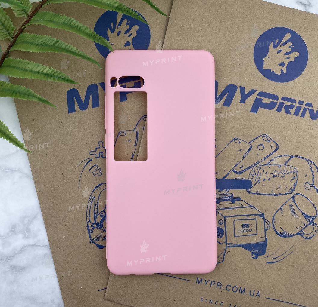 Чохол силіконовий для Meizu Pro 7 рожевий (4777) - фото 1 - Чохли для УФ друку