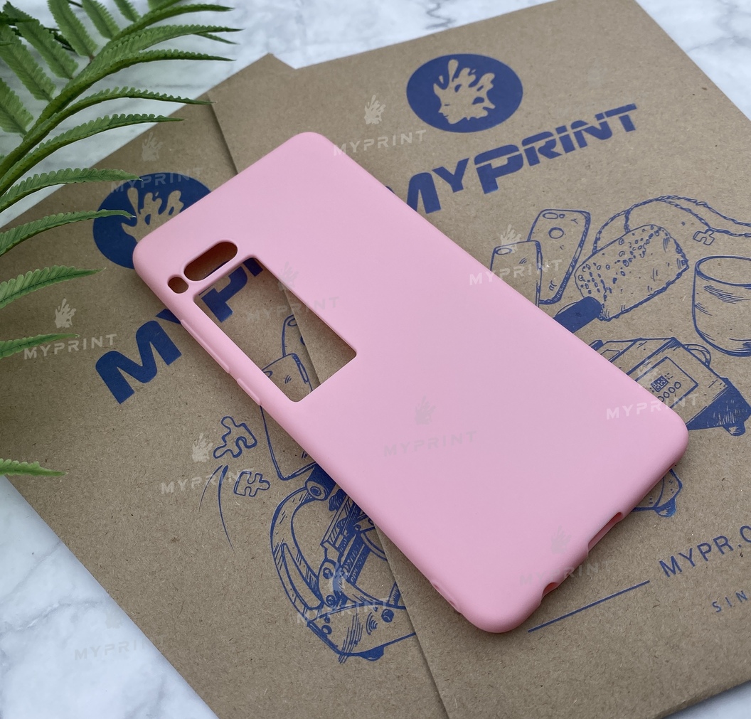 Чохол силіконовий для Meizu Pro 7 рожевий (4777) - фото 2 - Чохли для УФ друку