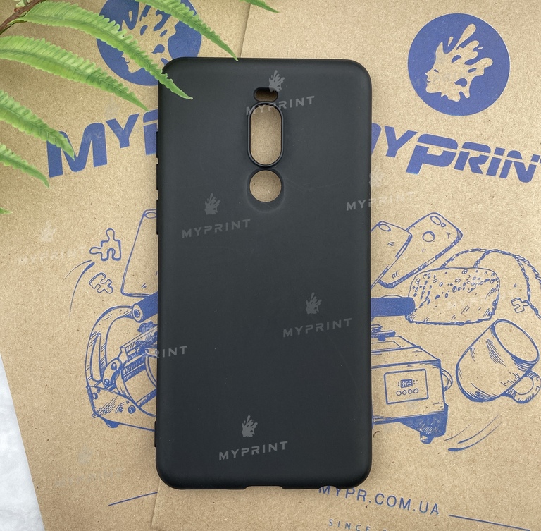 Чохол силіконовий для Meizu Note 8 чорний (4759) 