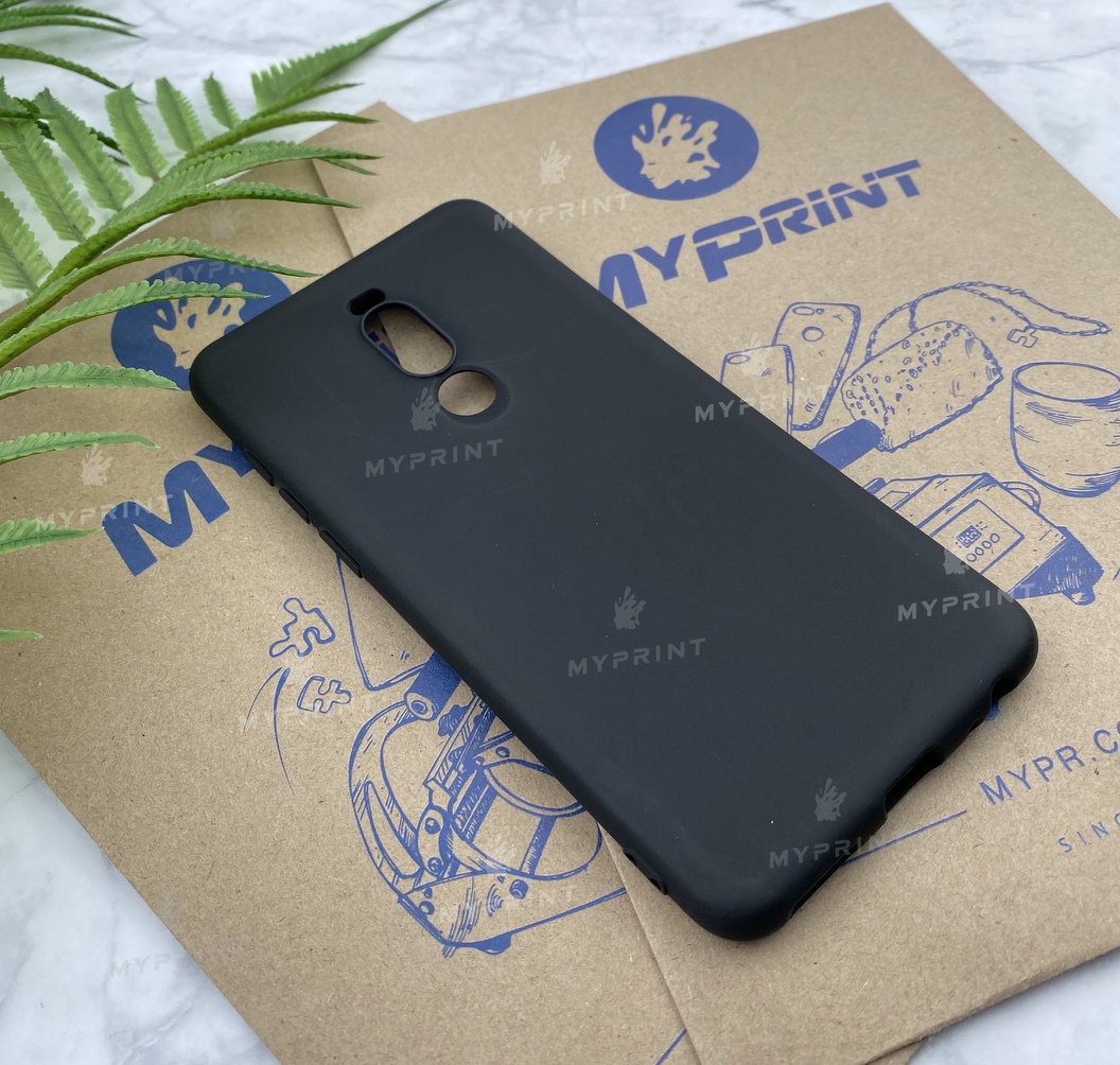 Чохол силіконовий для Meizu Note 8 чорний (4759) - фото 2 - Чохли для УФ друку