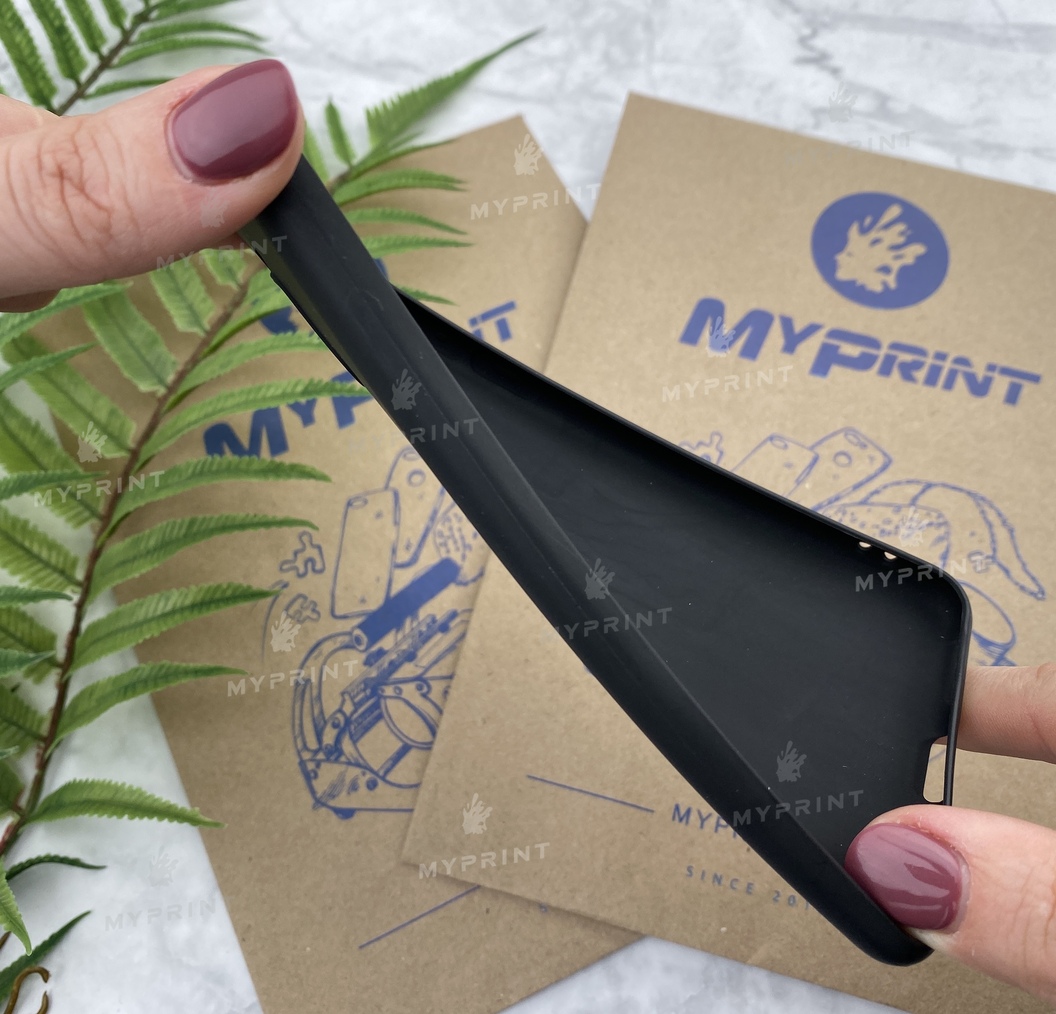 Чохол силіконовий для Meizu Note 8 чорний (4759) - фото 3 - Чохли для УФ друку