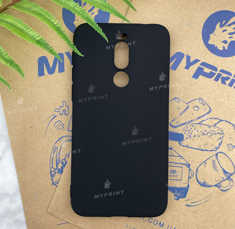 Чохол силіконовий для Meizu X8 чорний (4794) 