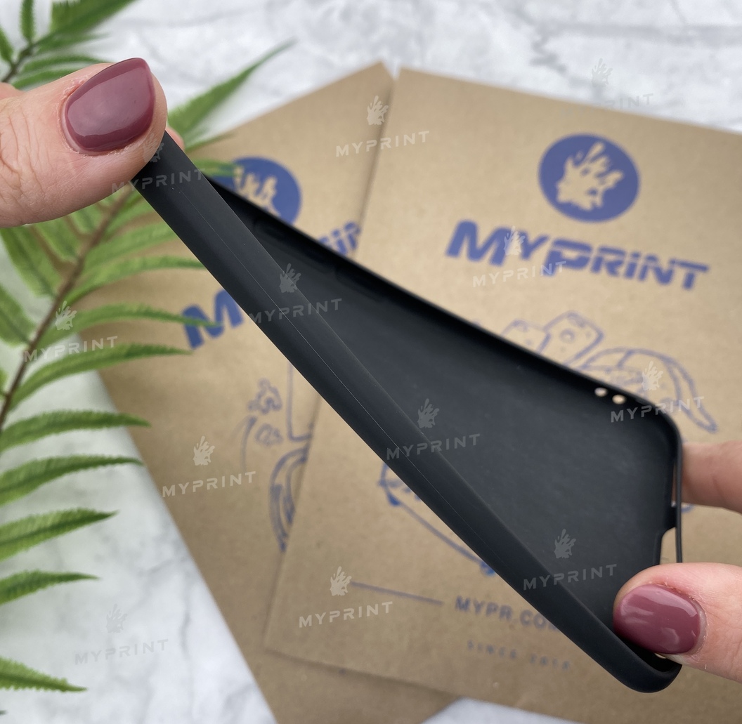 Чохол силіконовий для Meizu Note 9 чорний (4763) - фото 3 - Чохли для УФ друку