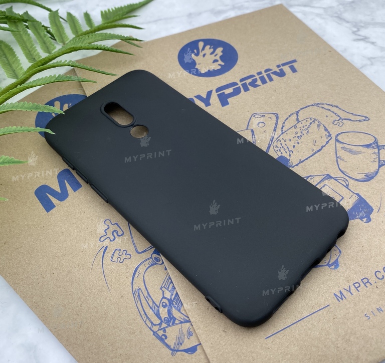 Чохол силіконовий для Meizu 16s чорний (5484) 