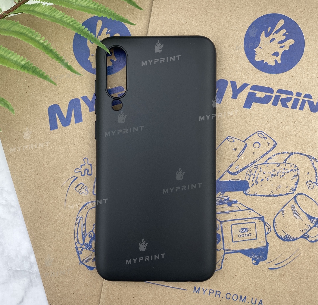 Чохол силіконовий для Meizu 16Xs чорний (5487) - фото 1 - Чохли для УФ друку