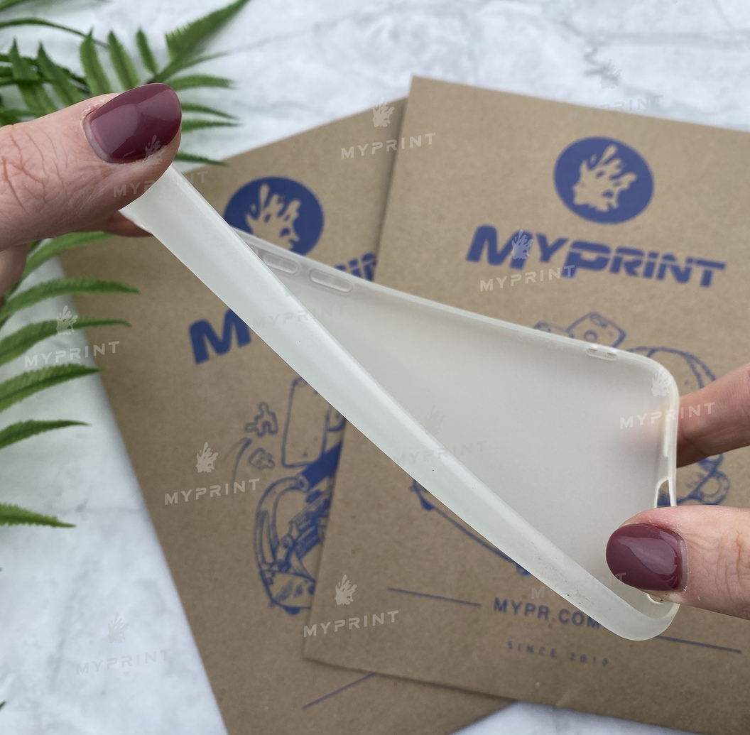 Чохол силіконовий для Meizu 16Xs білий (5632) - фото 3 - Чохли для УФ друку