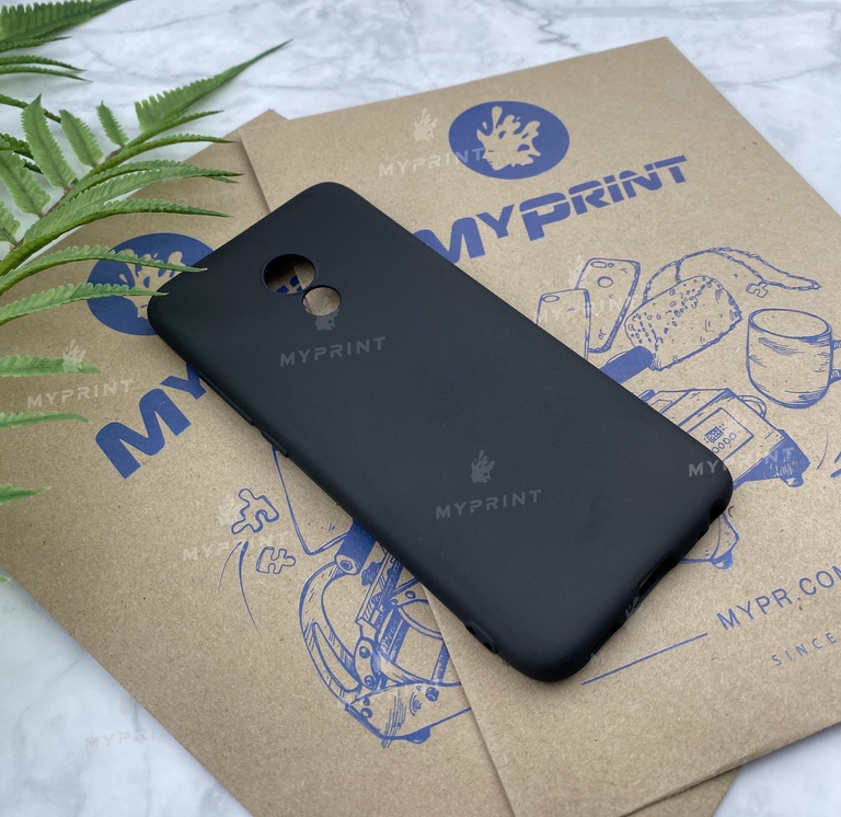 Чохол силіконовий для Meizu Pro 6 Plus чорний (5816) 