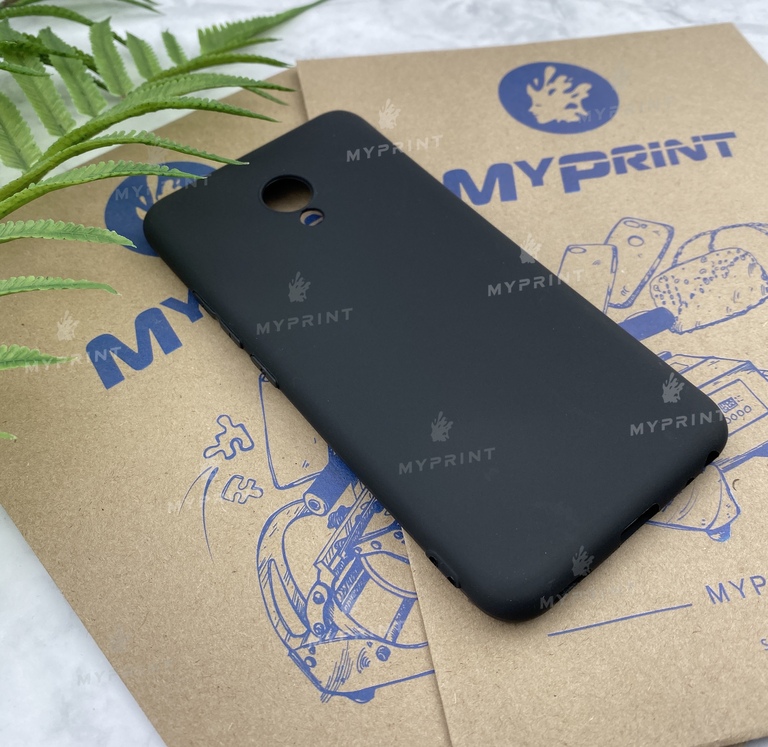 Чохол силіконовий для Meizu M5 чорний (4731) 