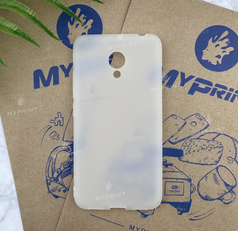 Чохол силіконовий для Meizu M3 / M3s білий (4717) 