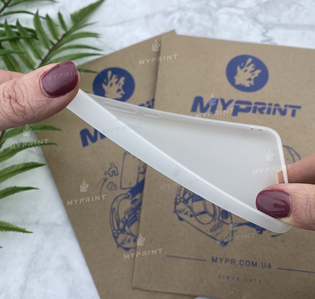 Чохол силіконовий для Meizu M3 / M3s білий (4717) - фото 3 - Чохли для УФ друку