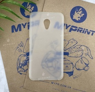 Чохол силіконовий для Meizu M5 білий (5359) - фото 1 - Чохли для УФ друку