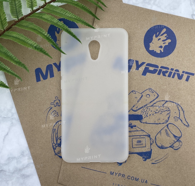 Чохол силіконовий для Meizu M5 Note білий (4725) 