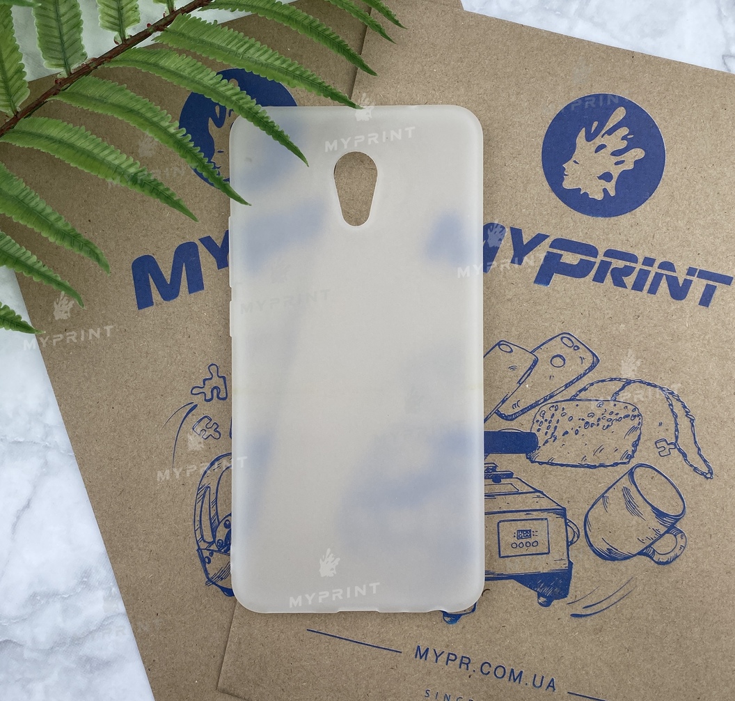 Чехол силиконовый для Meizu M5 Note белый (4725) - фото 1 Чехол силиконовый для Meizu M5 Note белый (4725) - фото 1 - Чехлы для УФ печати