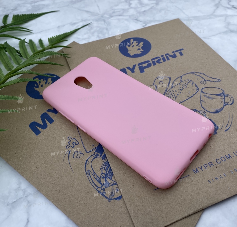 Чохол силіконовий для Meizu M5 Note рожевий (4727) 