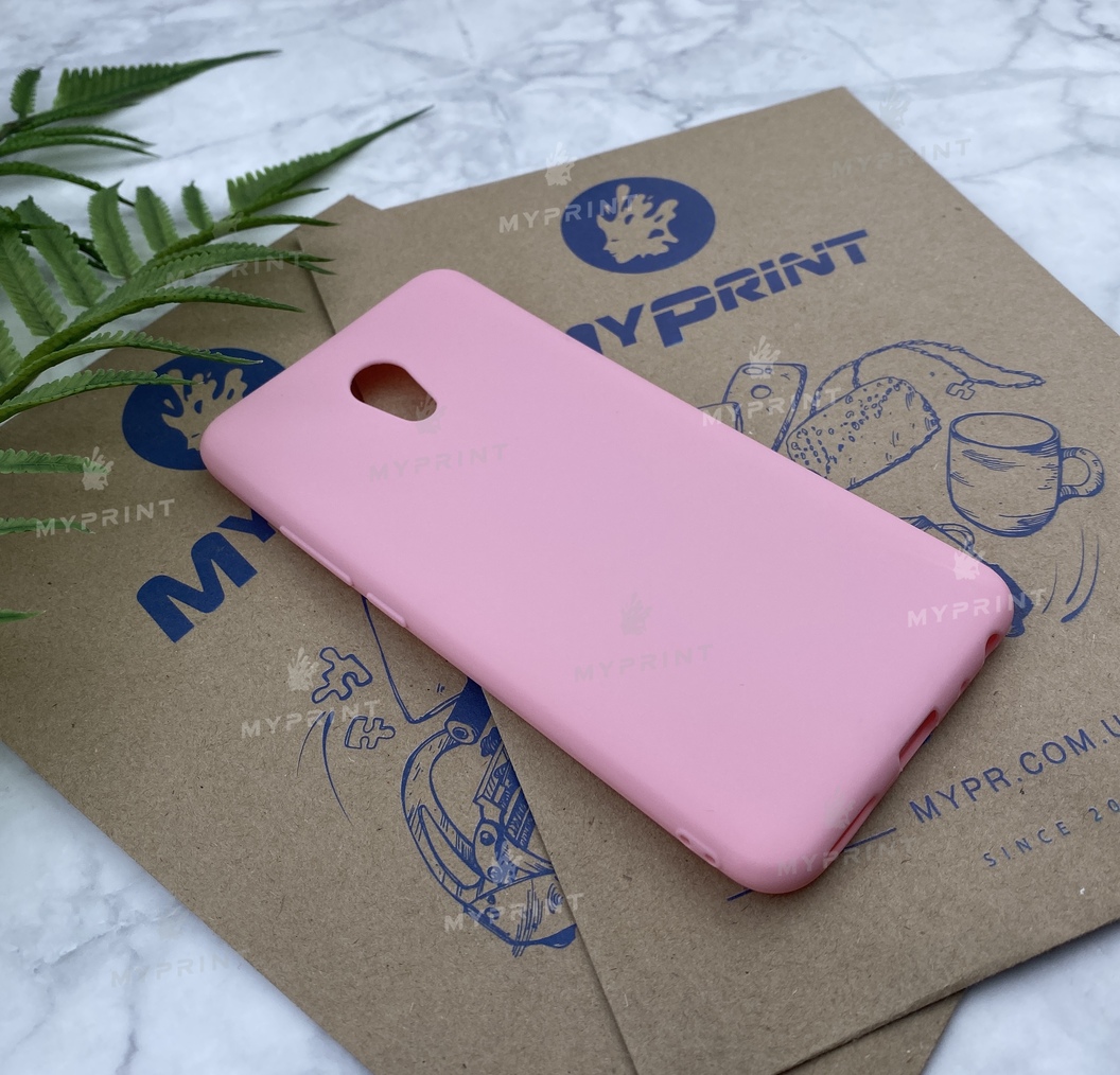 Чохол силіконовий для Meizu M5 Note рожевий (4727) - фото 2 - Чохли для УФ друку