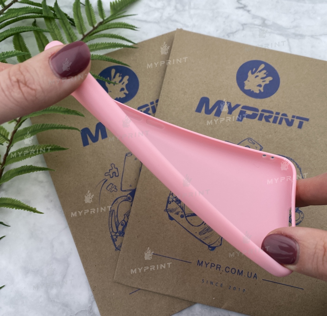 Чохол силіконовий для Meizu M5 Note рожевий (4727) - фото 3 - Чохли для УФ друку