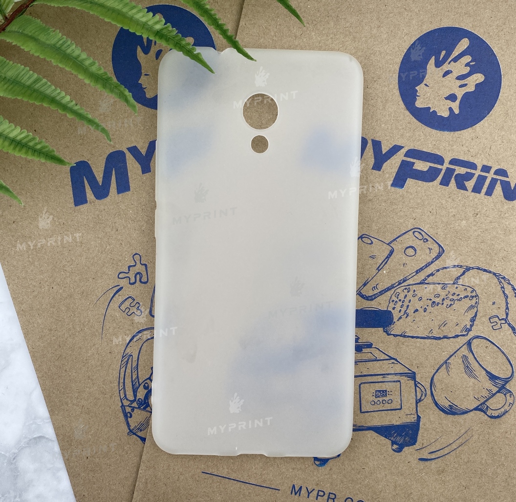 Чохол силіконовий для Meizu M5s білий (4738) - фото 1 - Чохли для УФ друку