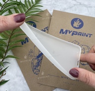 Чохол силіконовий для Meizu M5s білий (4738) - фото 3 - Чохли для УФ друку