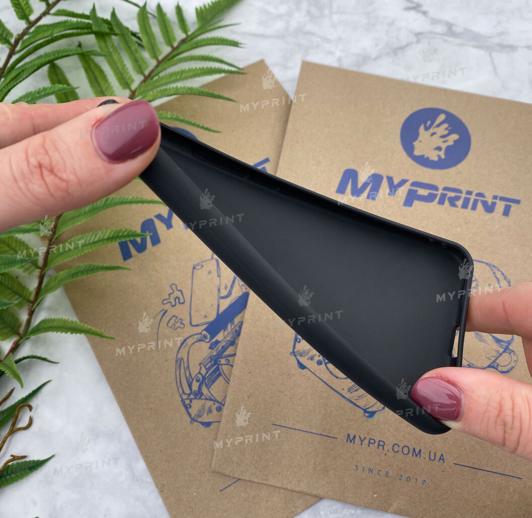 Чохол силіконовий для Meizu M5s чорний (4739) - фото 3 - Чохли для УФ друку