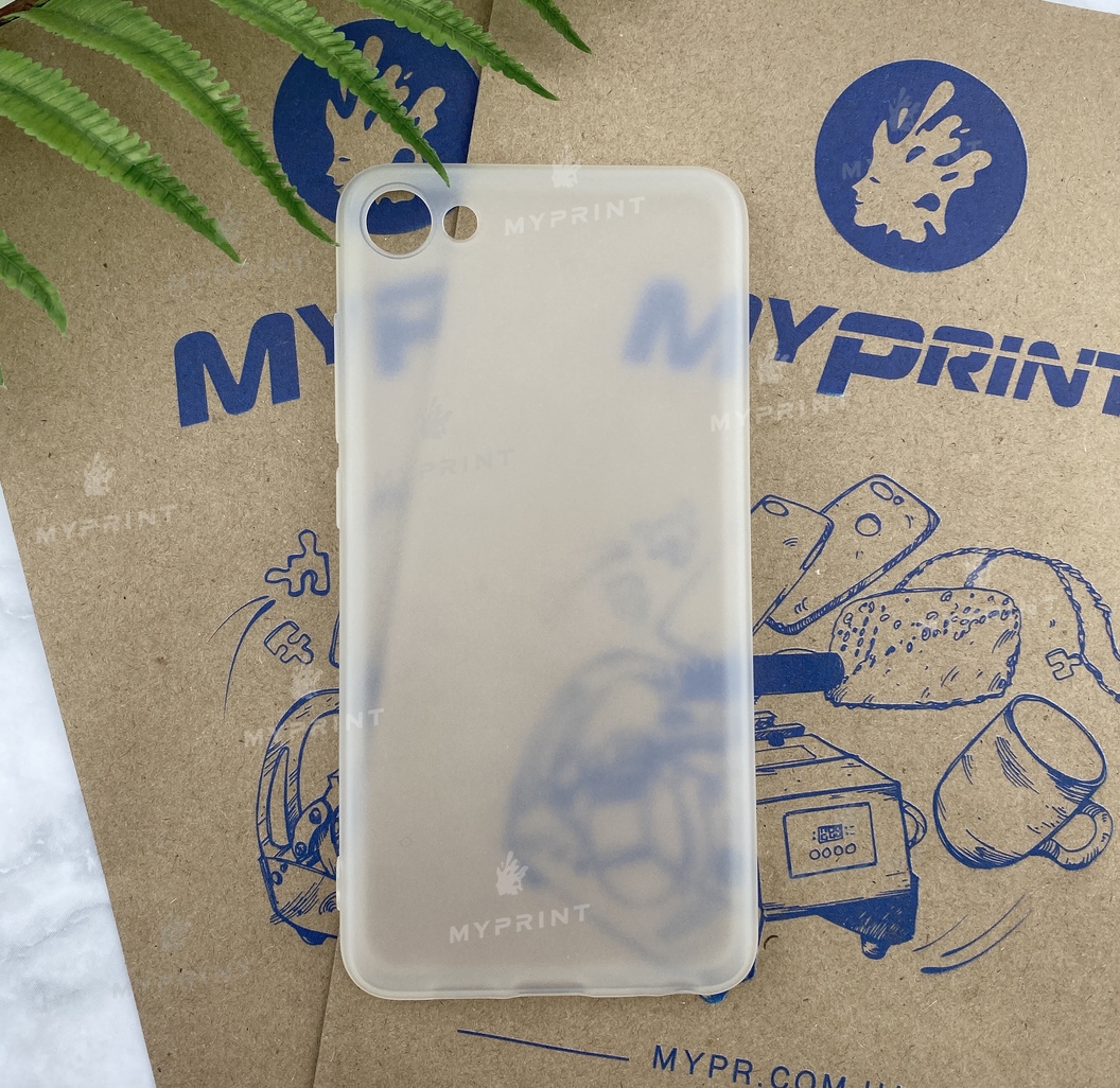 Silicone case for Meizu U10 white (4781) - фото 1 Silicone case for Meizu U10 white (4781) - фото 1 - Covers for UV printing